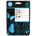 Rainbow Kit Nr.963 schwarz, cyan, magenta, yellow HP 6ZC70AE