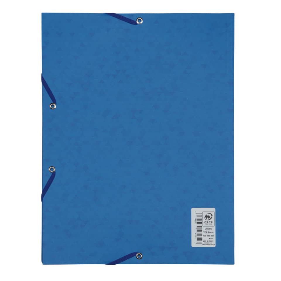 Eckspanner Top File+, A4, Karton, blau OXFORD 400116324 OXFORD 400116324 Top File+