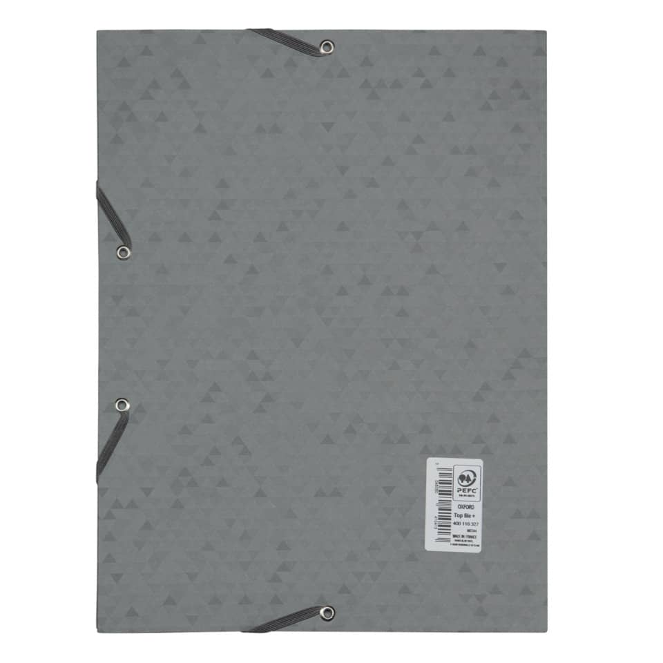 Eckspanner Top File+, A4, Karton, grau OXFORD 400116327 OXFORD 400116327 Top File+