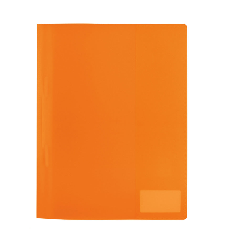 Schnellhefter, A4, Kunststoff, transluzent orange HERMA 19489