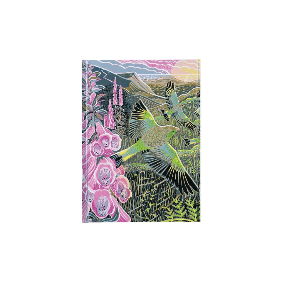Notizbuch, A5, 88 Blatt, liniert FLAME TREE FTNB266
