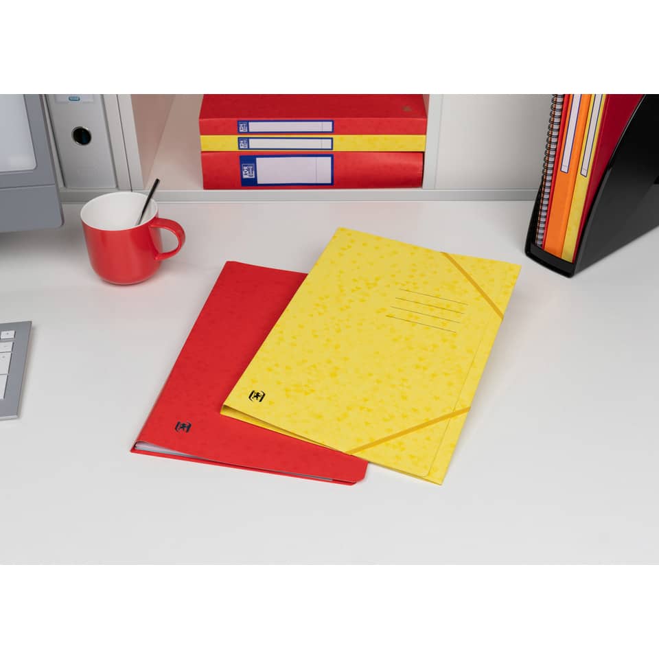 Eckspanner Top File+, A4, Karton, gelb OXFORD 400116329 OXFORD 400116329 Top File+