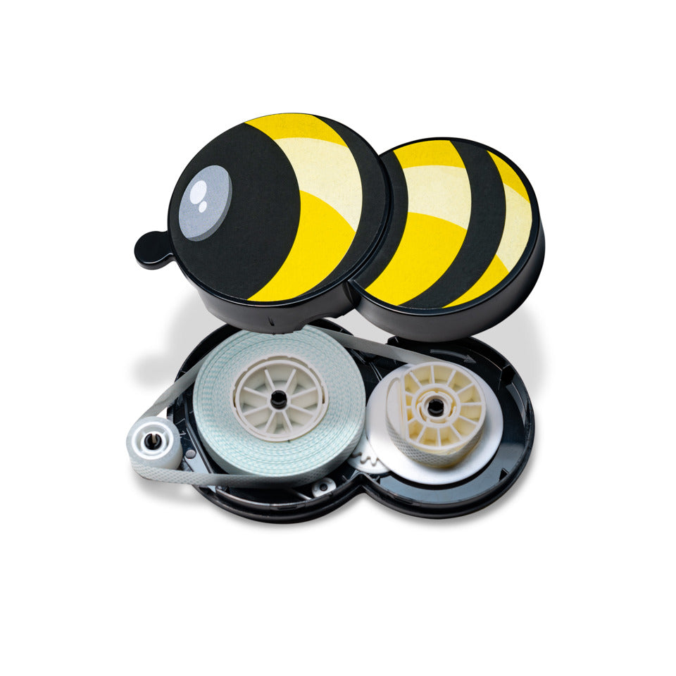 Kleberoller Klebebiene Bienenoptik, ablösbar, 15m HERMA 1104