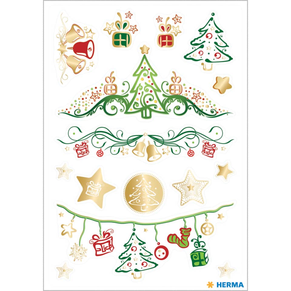 Weihnachtssticker Weihnachtsträume, 15 Stück HERMA 15641