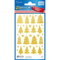 Weihnachtssticker Bäume/Sterne, 38 Stück AVERY ZWECKFORM 54122