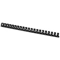 Spiralbinderücken A4 18 mm, 50 Stück, schwarz Q-CONNECT KF32114 Q-CONNECT KF32114 18mm Plastik