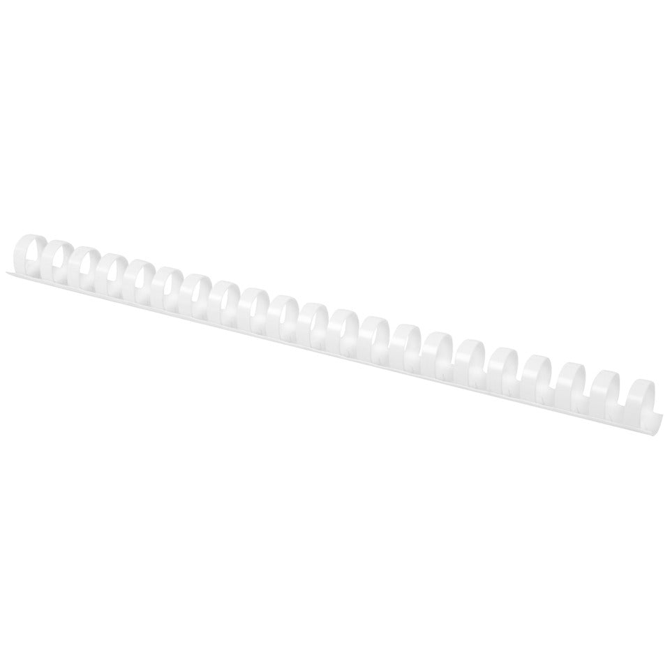 Spiralbinderücken A4 18 mm, 50 Stück, weiß Q-CONNECT KF32115 Q-CONNECT KF32115 18mm Plast