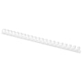 Spiralbinderücken A4 18 mm, 50 Stück, weiß Q-CONNECT KF32115 Q-CONNECT KF32115 18mm Plast
