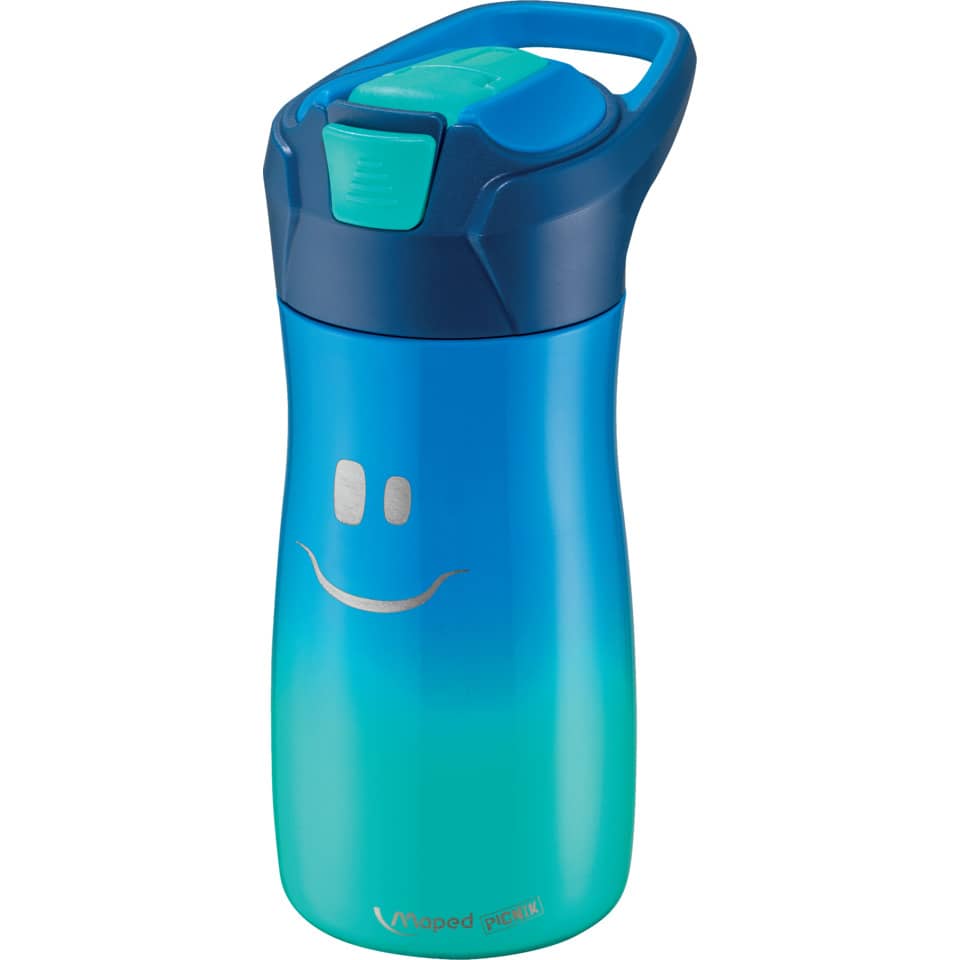 Trinkflasche Kids Concept, 430ml, Edelstahl, blau MAPED M871203 MAPED 871203 Concept Kids