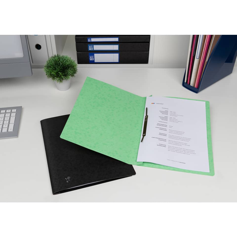 Schnellhefter Top File+, A4, Karton, pastellgrün OXFORD 400147497 OXFORD 400147497 Top File+