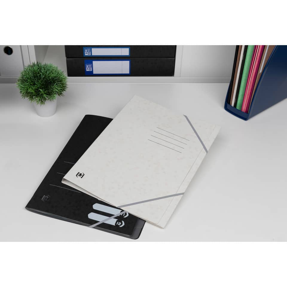 Eckspanner Top File+, A4, Karton, beige OXFORD 400116328 OXFORD 400116328 Top File+