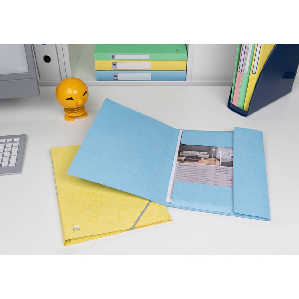 Eckspanner Top File+, A4, Karton, pastellblau OXFORD 400116359 OXFORD 400116359 Top File+