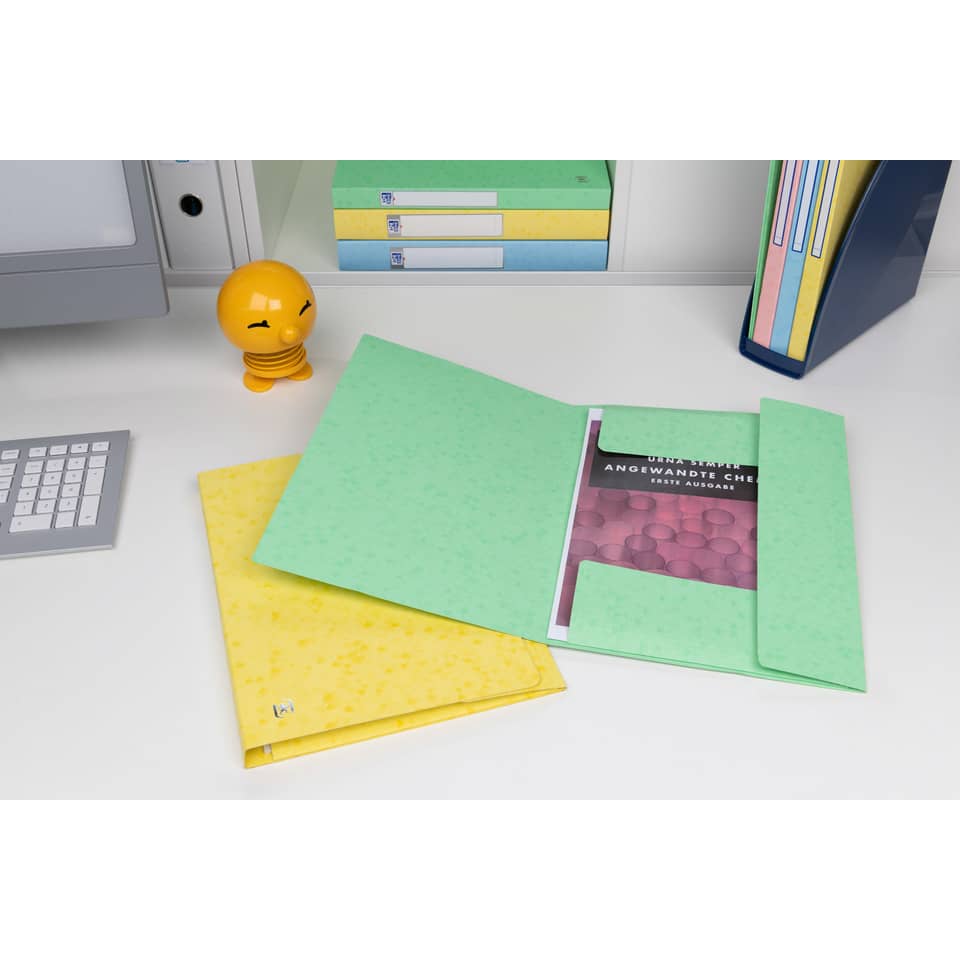 Eckspanner Top File+, A4, Karton, pastellgrün OXFORD 400116356 OXFORD 400116356 Top File+