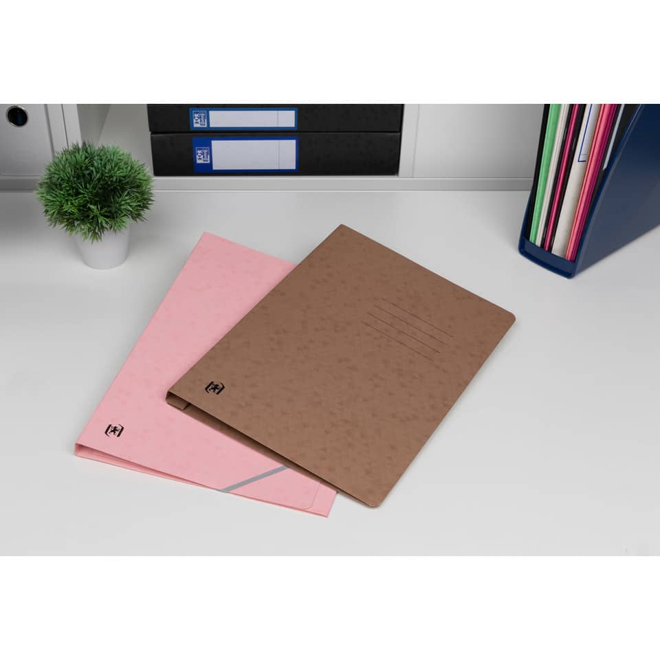 Schnellhefter Top File+, A4, Karton, braun OXFORD 400116208 OXFORD 400116208 Top File+