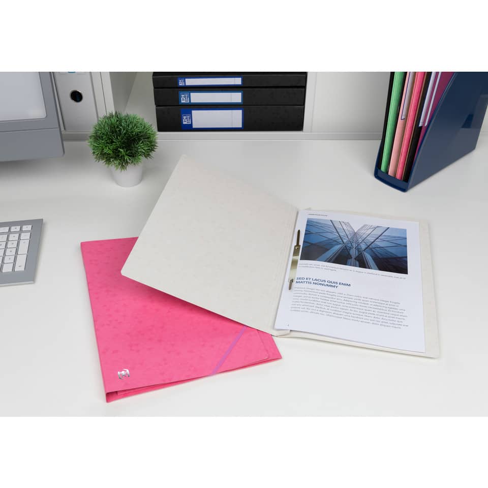 Schnellhefter Top File+, A4, Karton, chamois OXFORD 400116206 OXFORD 400116206 Top File+