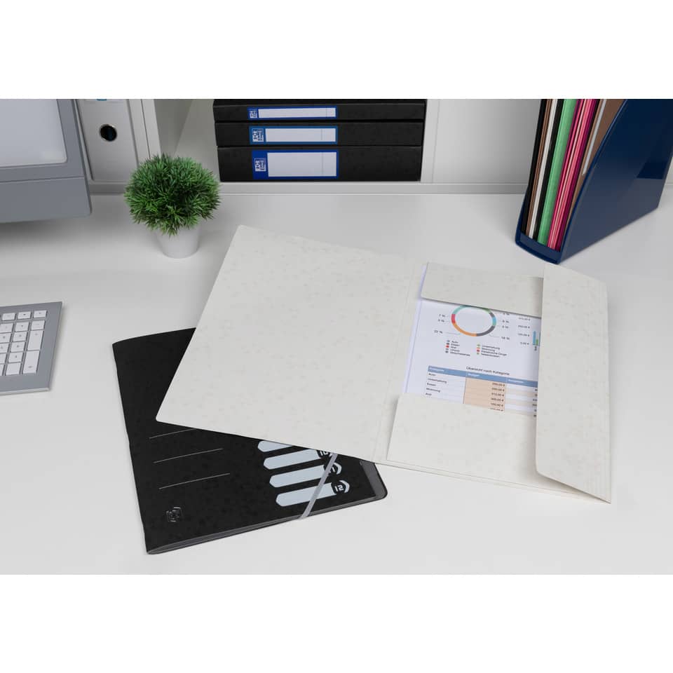 Eckspanner Top File+, A4, Karton, beige OXFORD 400116328 OXFORD 400116328 Top File+