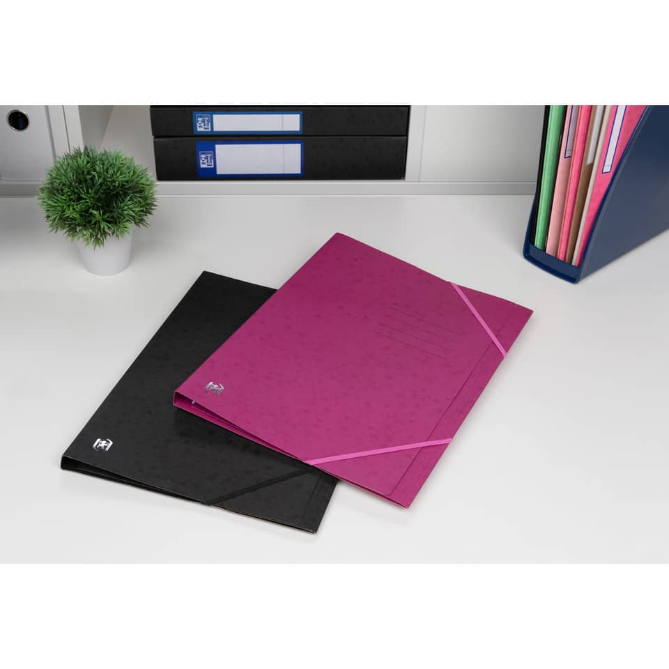 Eckspanner Top File+, A4, Karton, violett OXFORD 400116358 OXFORD 400116358 Top File+