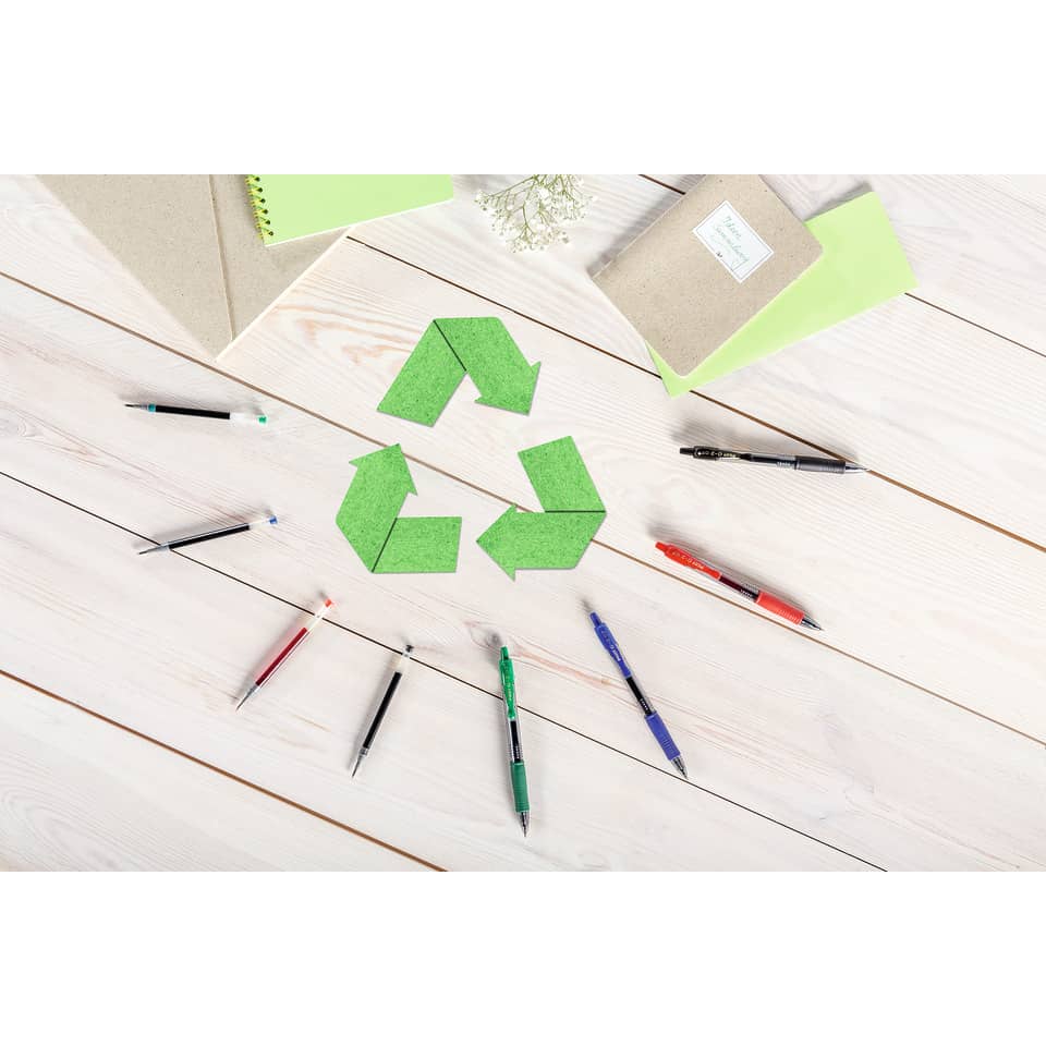 Gelschreiber G2-7, nachfüllbar, langlebig, 0.7mm (M), Eco-Set PILOT 2605S4E PILOT 2605S4E BL-G2-7-B/R/L/G-S4E Set2Go