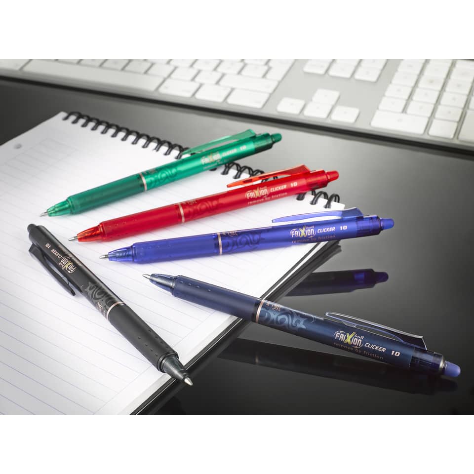 Tintenroller FriXion Clicker 1.0, 0,5mm, schwarz PILOT BLRT-FR10-B PILOT BLRT-FR10-B 2271001