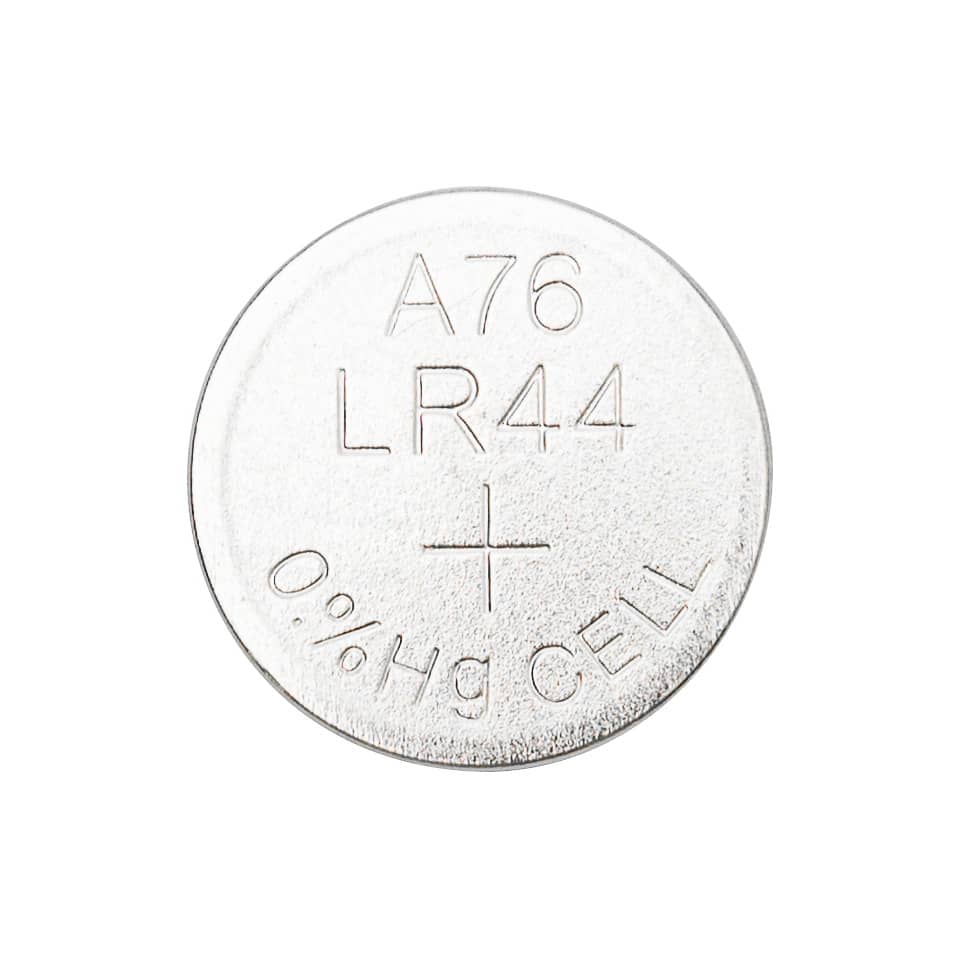 Knopfzellen-Batterie Alkali-Mangan LR44/AG13, 10 Stück Q-CONNECT KF14557 Q-CONNECT KF14557 Alkali