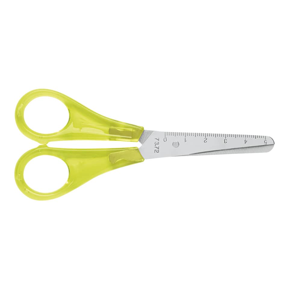 Bastelschere Rund, 13cm, sortiert WEDO 7372 WEDO 07372 fbg.Griff