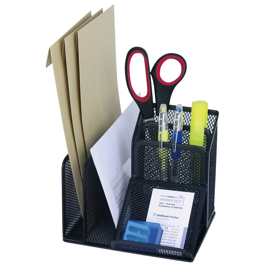 Schreibtischköcher Buttler Office, schwarz WEDO 65501