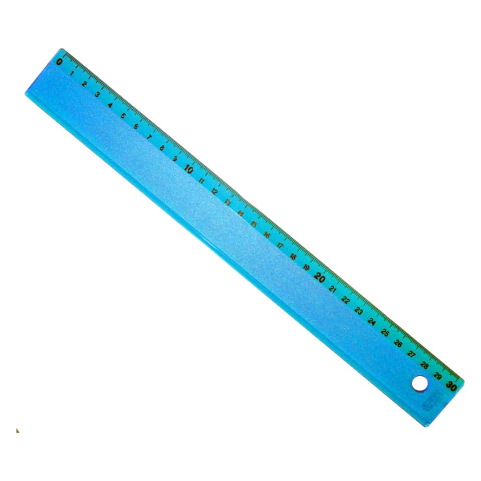 Lineal, 30cm, Plastik, transparent KUM 303.23.29 KUM 3032329 .L3ice