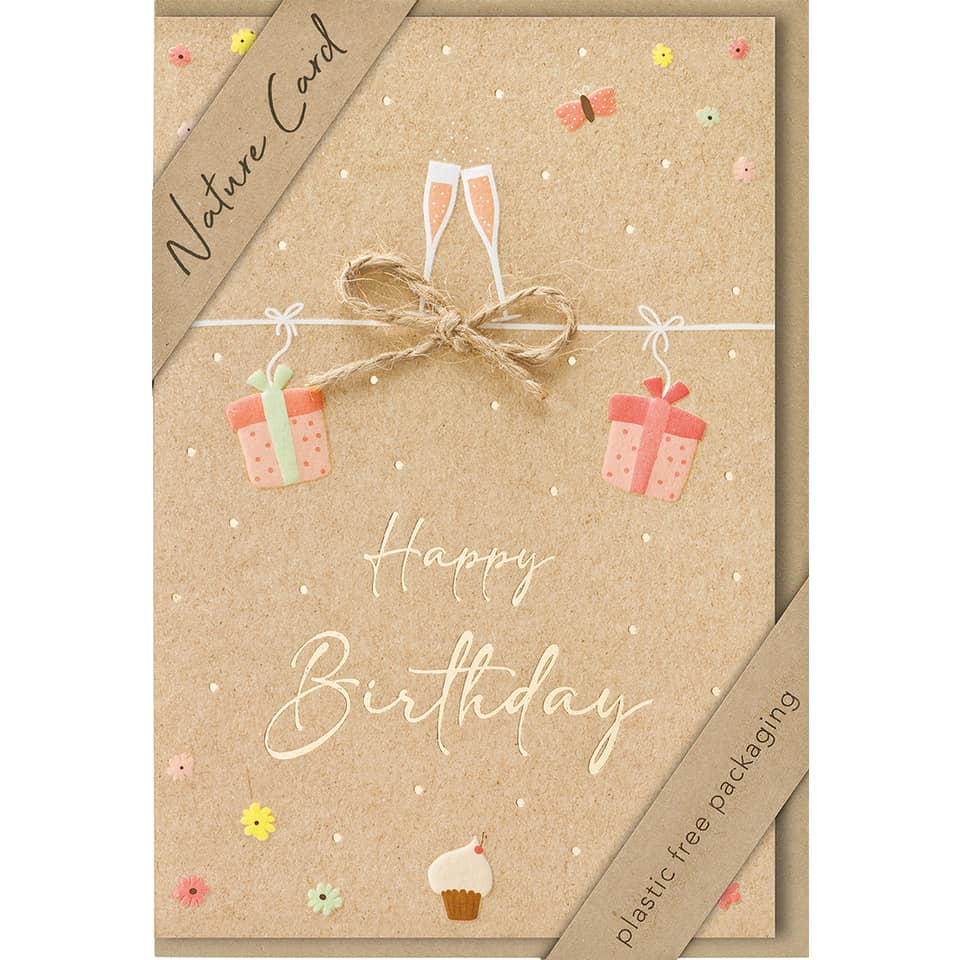 Geburtstagskarte Nature Card - inkl. Umschlag BSB 69-3012-2 BSB 69-3012-2 Nature Card