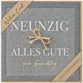 Geburtstagskarte Zahl 90 - Nature Card, inkl. Umschlag BSB 69-4032-2 BSB 69-4032-2 Nature Card