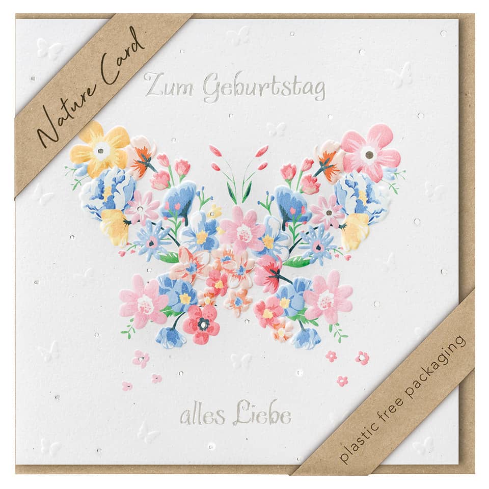 Geburtstagskarte Nature Card - inkl. Umschlag BSB 69-4017-2 BSB 69-4017-2 Nature Card
