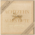 Geburtstagskarte Zahl 18 - Nature Card, inkl. Umschlag BSB 69-4025-2 BSB 69-4025-2 Nature Card