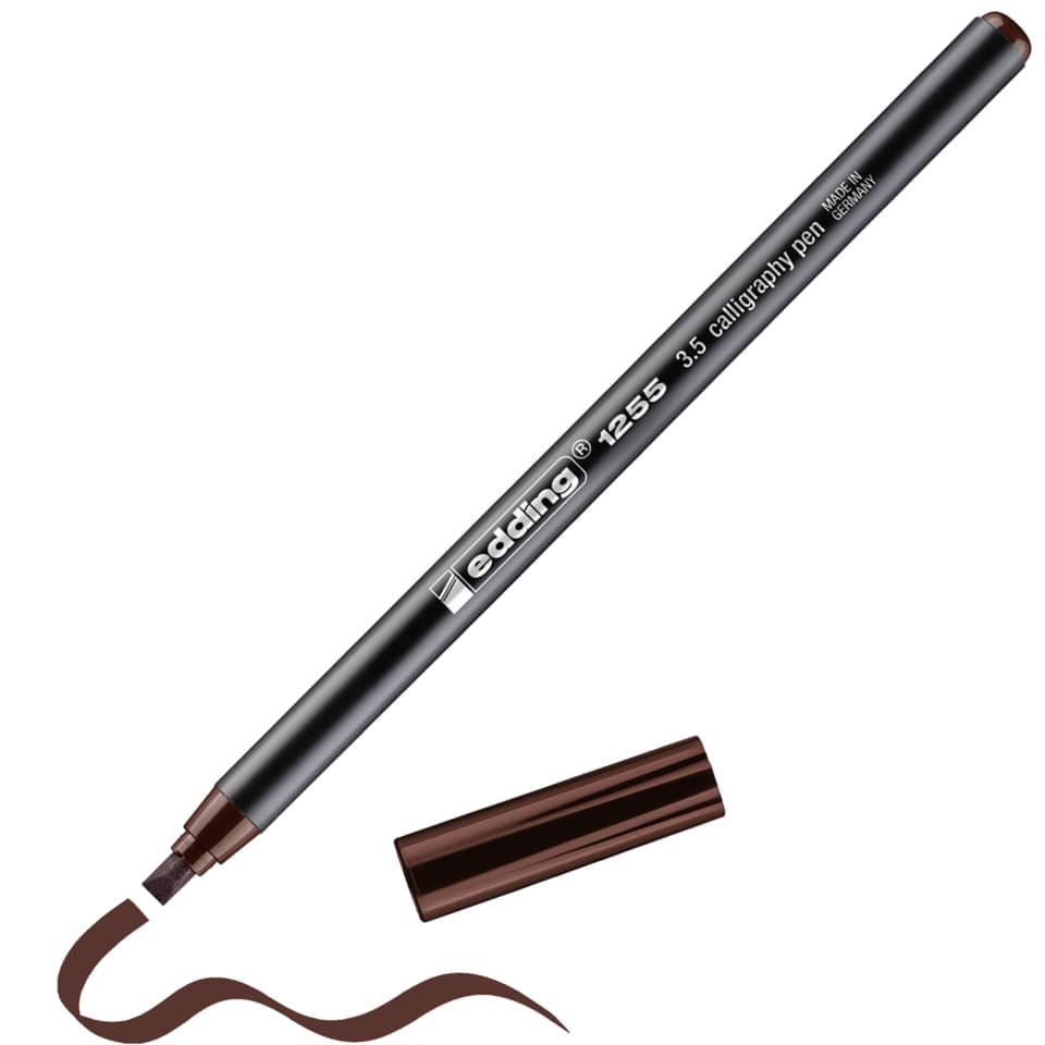 Kalligrafiestift 1255, 3,5mm, dunkelbraun EDDING 125535-018 EDDING 125535-018  3,5mm