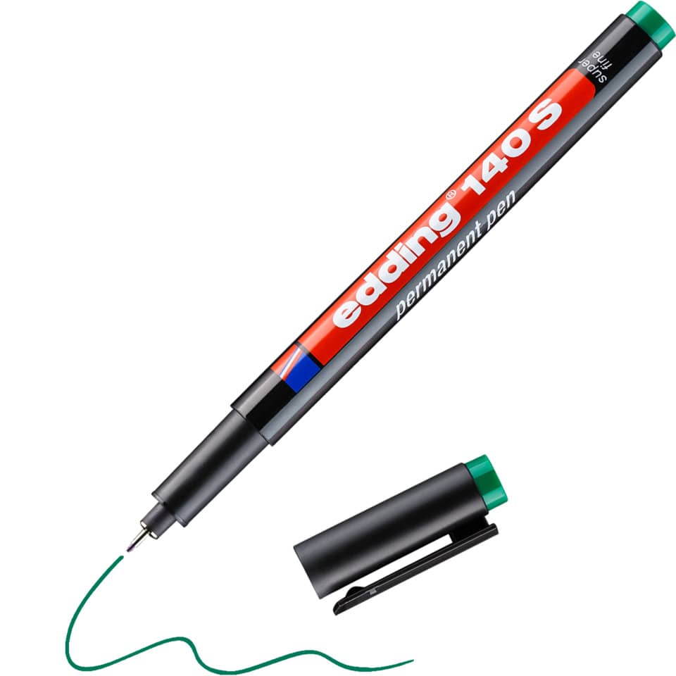 Permanentmarker 140S, 0,3mm, grün EDDING 4140004 EDDING 4-140-004 permanent