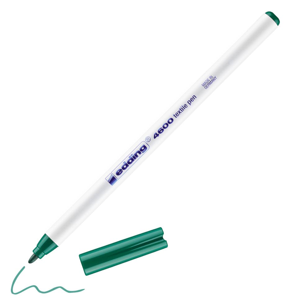 Textilstift 4600, grün EDDING 4600-004 EDDING 4-4600004