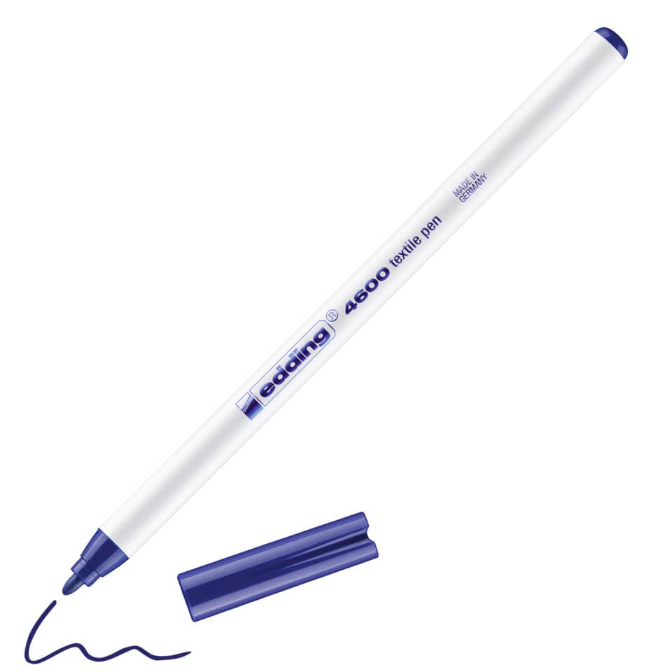 Textilstift 4600, blau EDDING 4600-003 EDDING 4-4600003