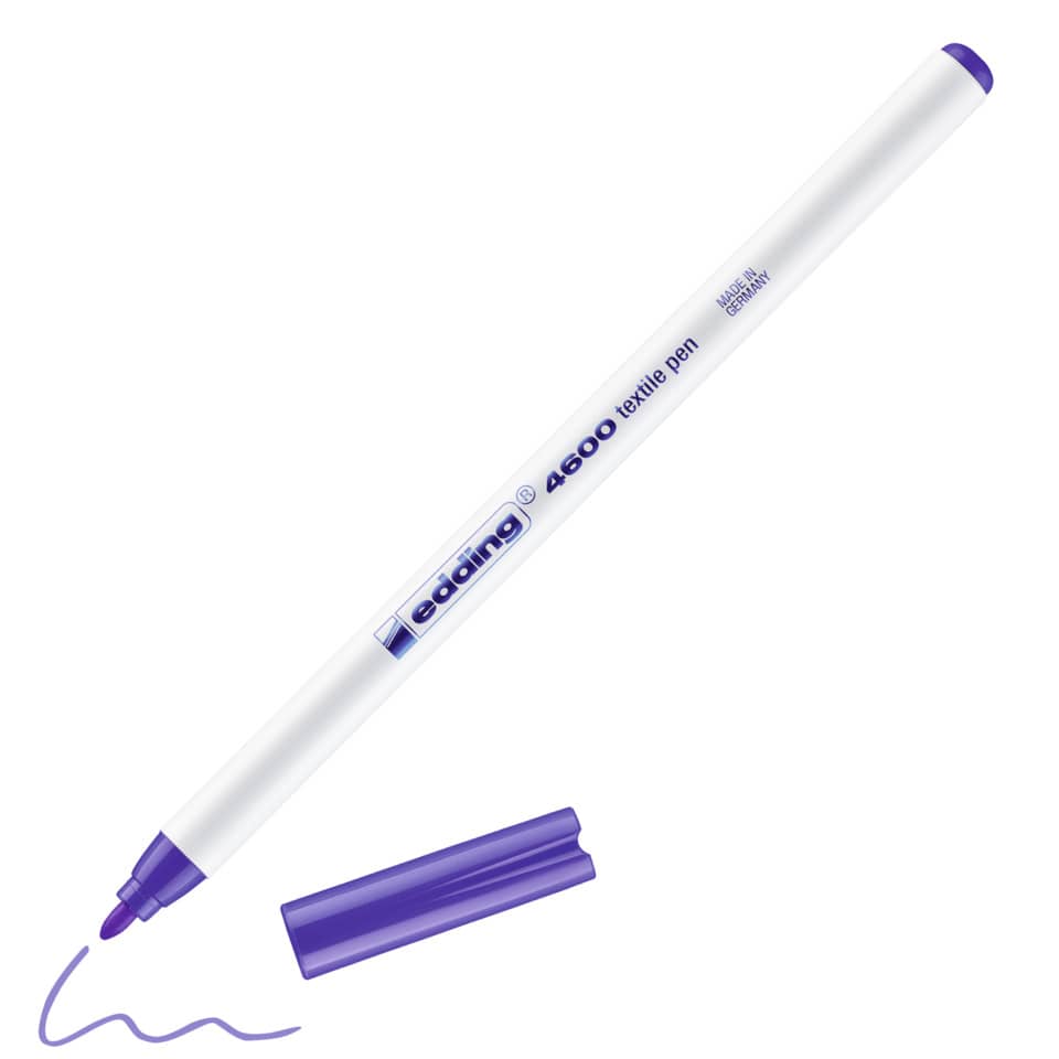 Textilstift 4600, neonviolett EDDING 4600-068 EDDING 4-4600068