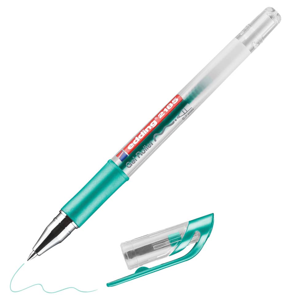 Gelroller 2185, 0,7mm, grün-metallic EDDING 4-2185-074 EDDING 2185-074 crystal.