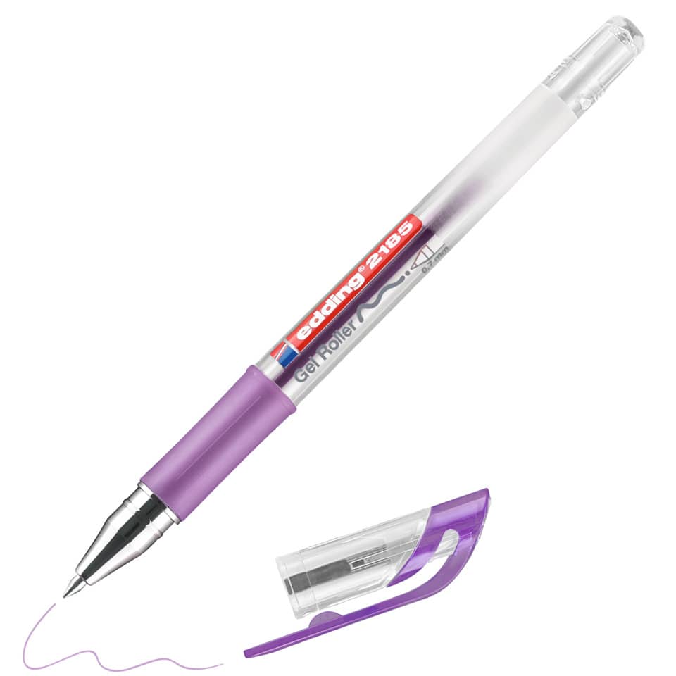 Gelroller 2185, 0,7mm, violett EDDING 2185-008 EDDING 2185-008 crystal.