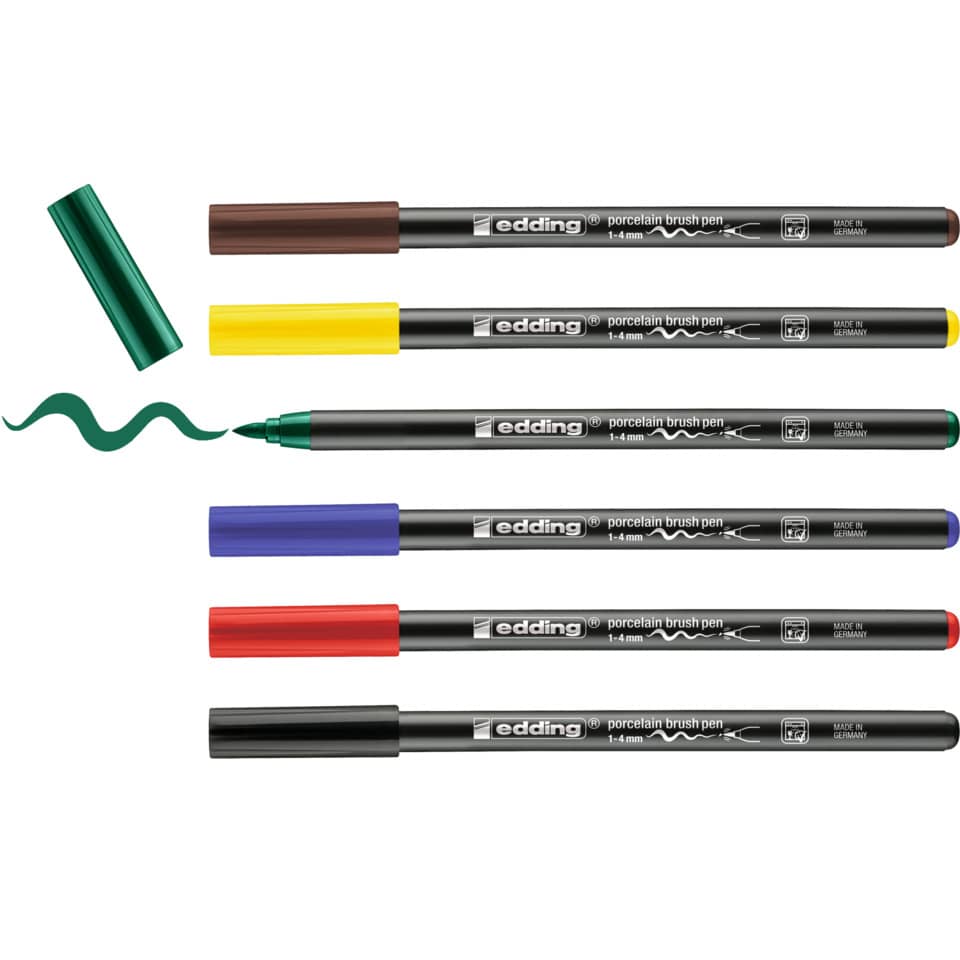 Porzellanmalstift 4200, 6 Stück, sortiert EDDING 4200-6 EDDING 4200-6 Familie