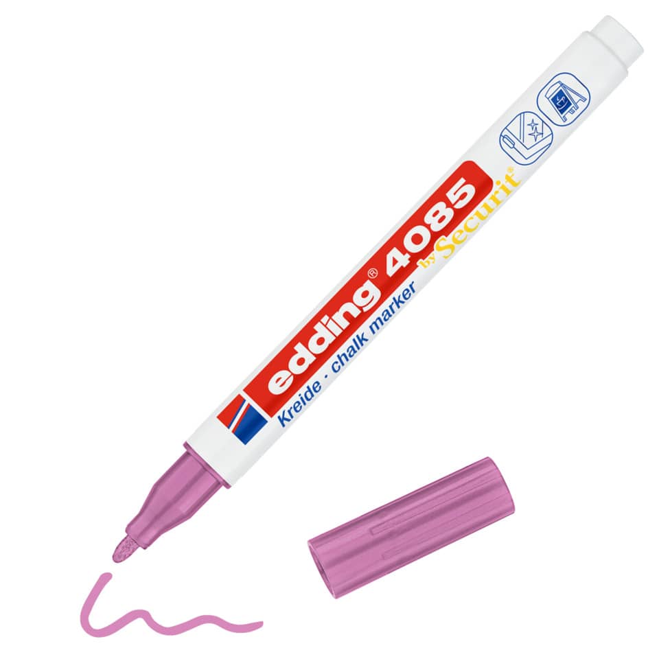 Kreidemarker 4085, 1-2mm, pink-metallic EDDING 4085-079