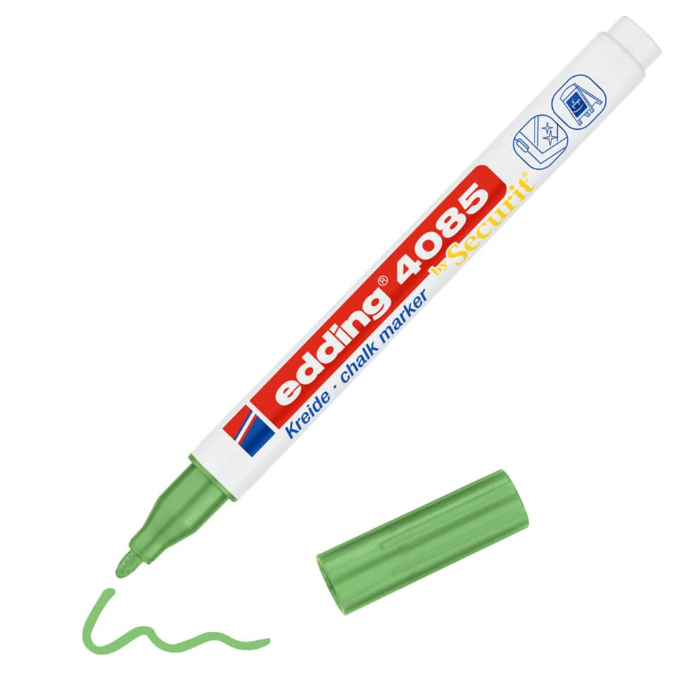 Kreidemarker 4085, 1-2mm, grün-metallic EDDING 4085-074