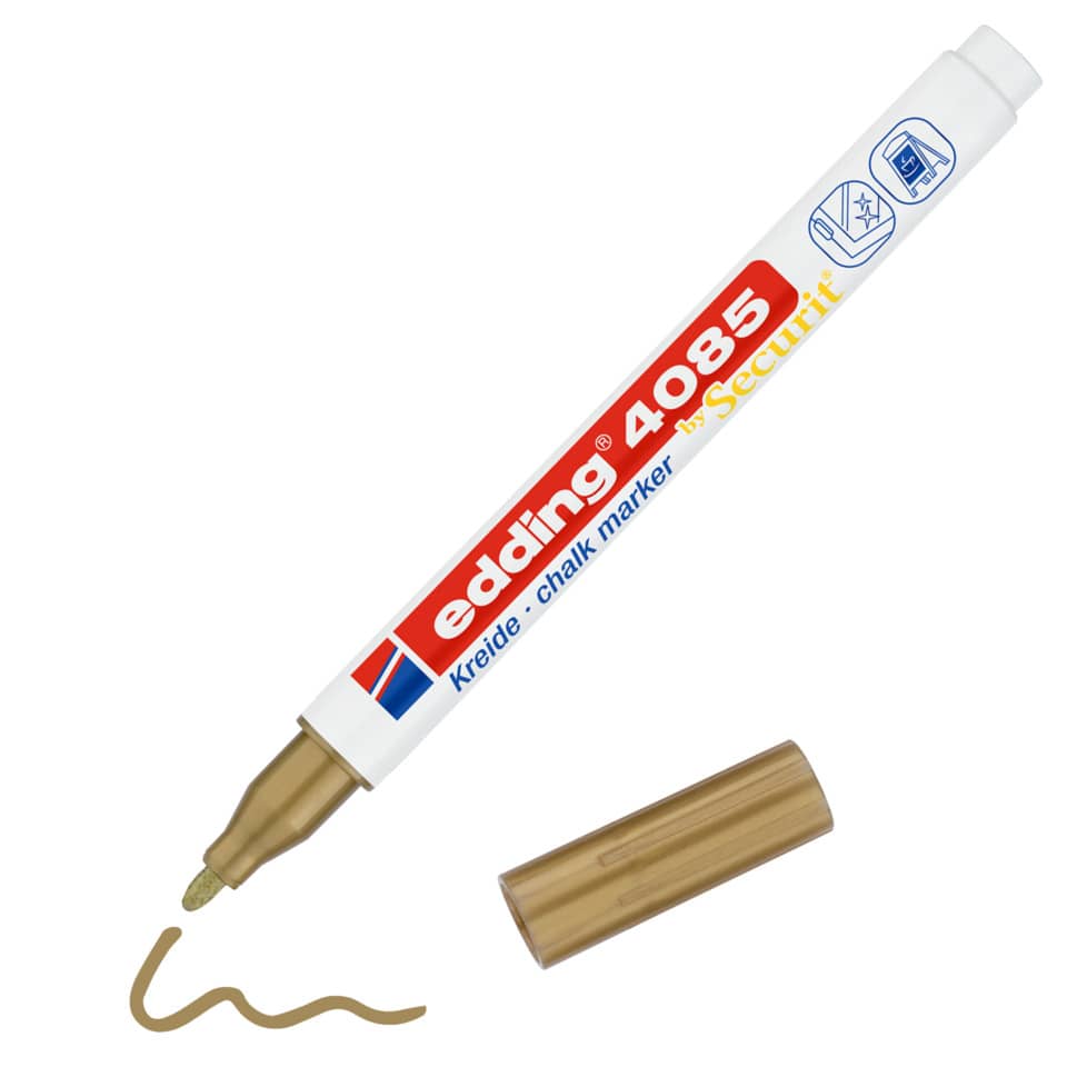 Kreidemarker 4085, 1-2mm, gold EDDING 4085-053
