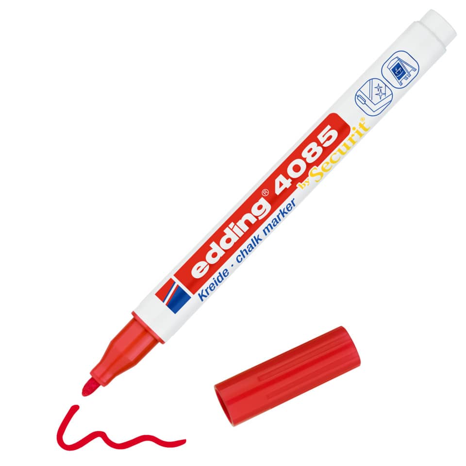 Kreidemarker 4085, 1-2mm, rot EDDING 4085-002