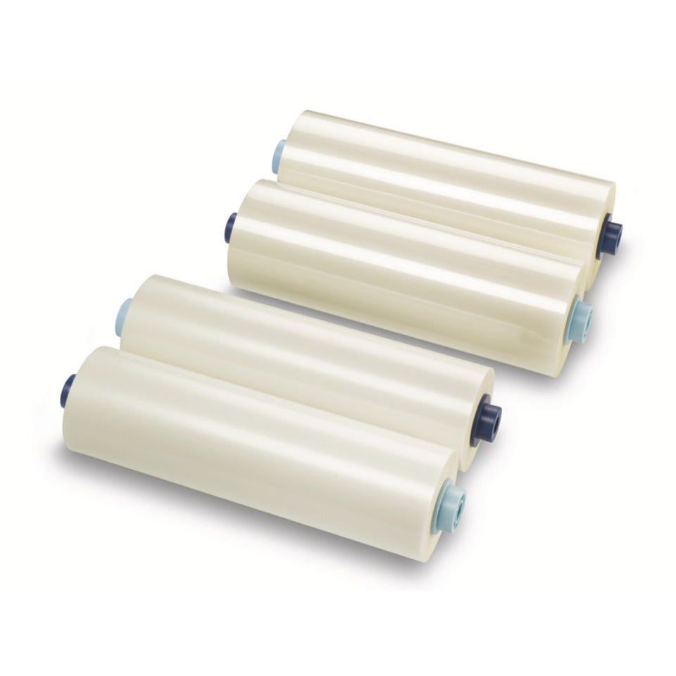 Laminierfilm Ezload, Rolle, 305mm x 60m, 125mic, glänzend, 2 Stück, transparent GBC 3400931ez