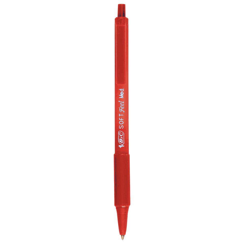 Druckkugelschreiber Soft Feel®, 0,4 mm, rot BIC 837399 BIC 837399 Clic