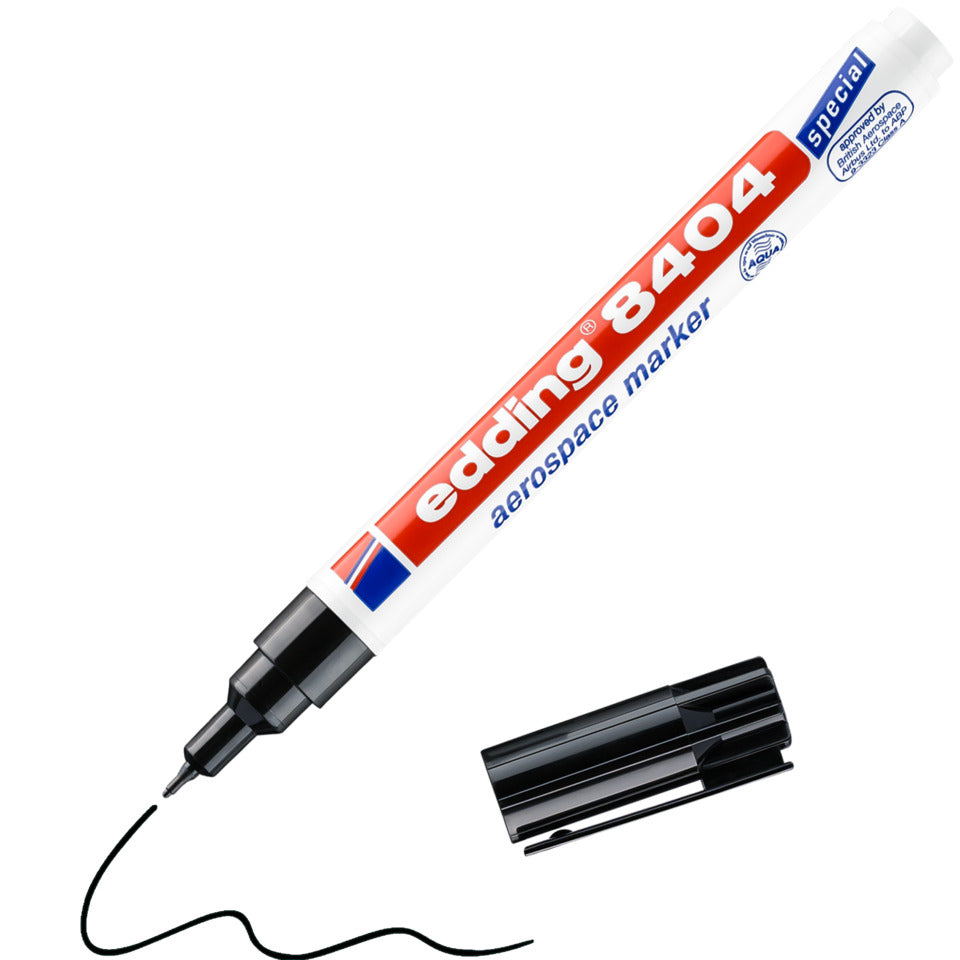 Spezialmarker Aerospace 8404, 0,75mm, schwarz EDDING 8404-001
