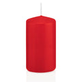 Stumpenkerze, 100x50mm, rot  218109.001