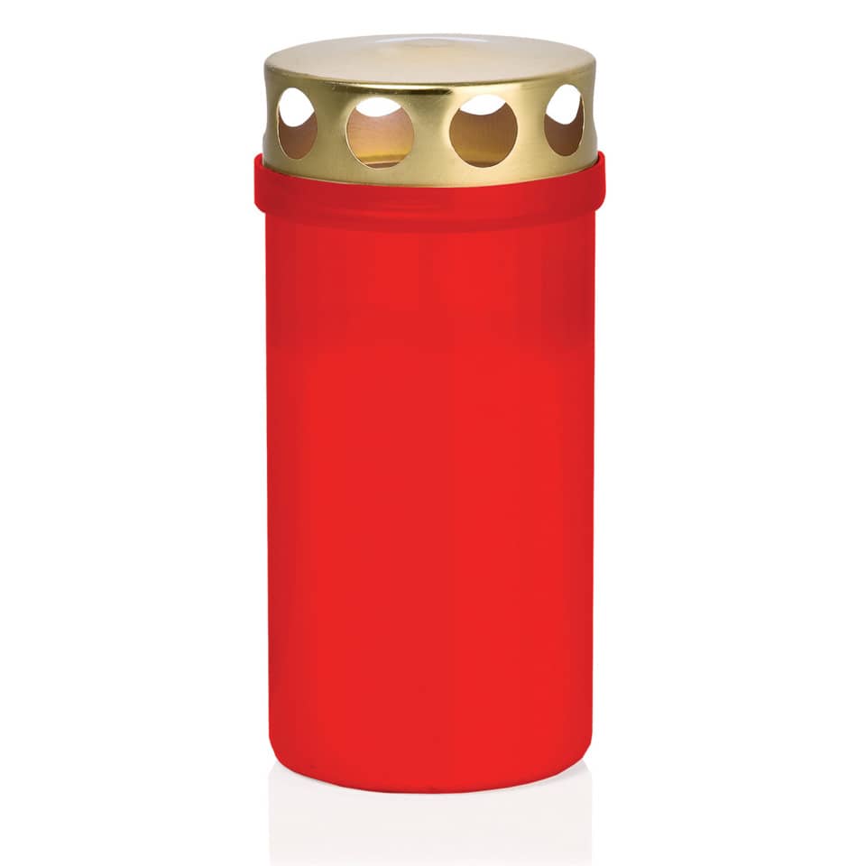 Grabkerze, 126x59mm, rot  580702.001 580702.001 126x59mm