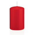 Stumpenkerze - 80 x 50 mm, rot  218108.001