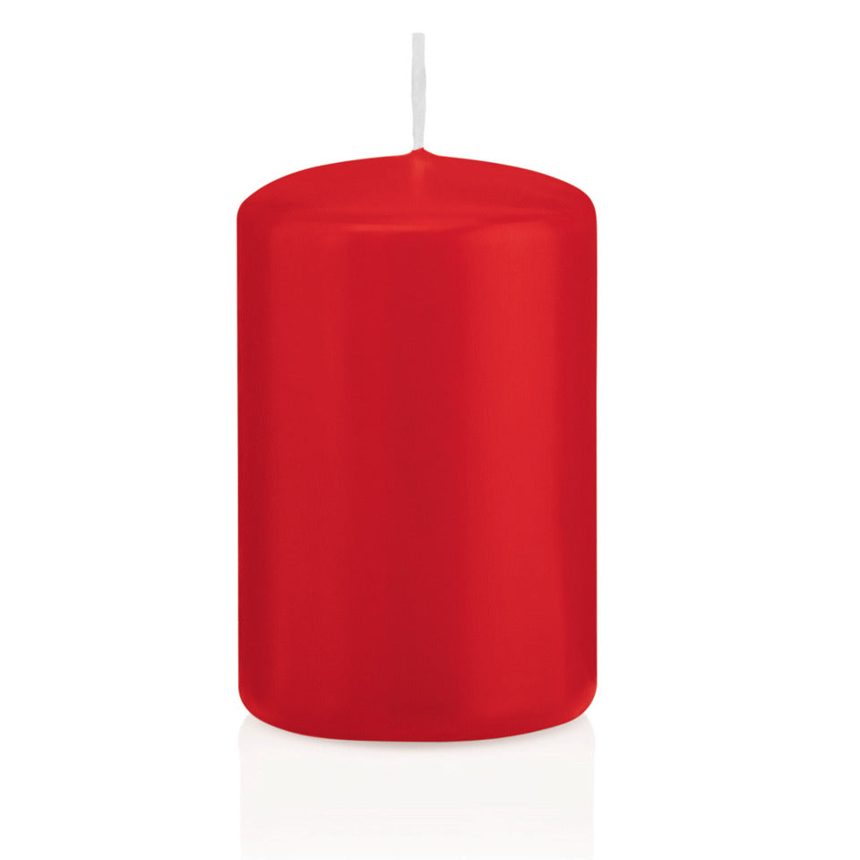 Stumpenkerze - 80 x 50 mm, rot  218108.001